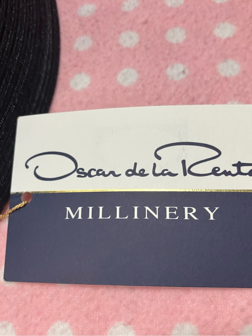 Vintage Oscar de la Renta “Sunday” Hat NWT - Picture 13 of 16
